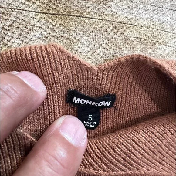 Monrow: Brown Tank Top - Picture 2 of 2